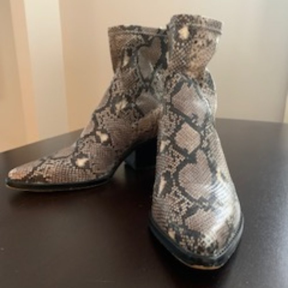 Dolce Vita Snakeskin Boots
